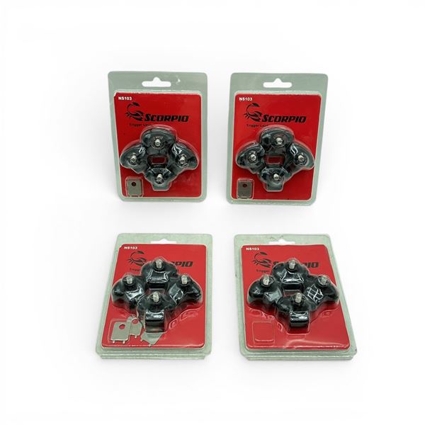 Scorpio Trigger Locks, 4 Pack X 4 Qty