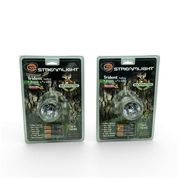 Streamlight Trident Xenon/ LED Camo Headlamp X 2 Qty