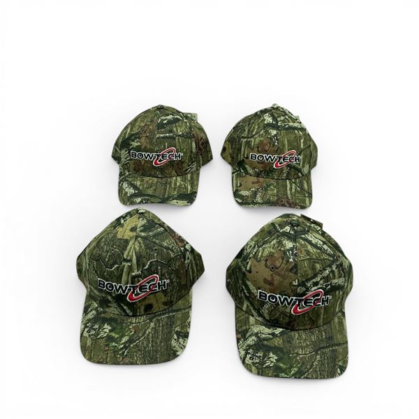 Bowtech Hats in Camo X 4 Qty