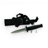 Image 2 : Master Cutlery Jaguar Fixed 4" Dagger with Sheath