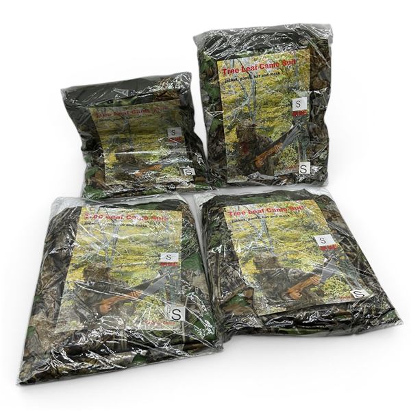 Tree Leaf Camo Suit, Includes Jacket, Pants, Mask and Hat Size XXXL X 2