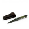 Image 1 : 2.75" Folding Damascus Blade Knife with Sheath