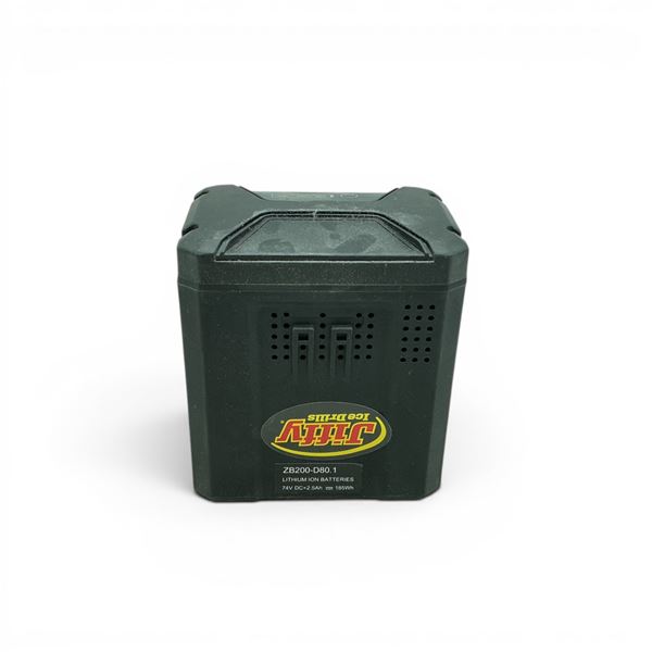 Jiffy Ice Drills Lithium Ion Battery 74V DC x 2.5 Ah, New