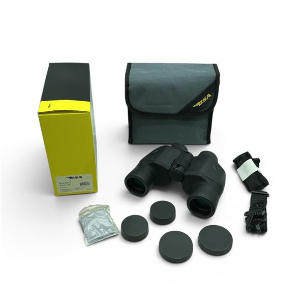 BSA Wide Angle 8x40mm Binoculars with Case