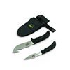 Image 2 : Outdoor Edge Kodi-Combo, 4.25" Fixed Skinner and 2.5" Fixed Caper Knife with Cordura Sheath, New