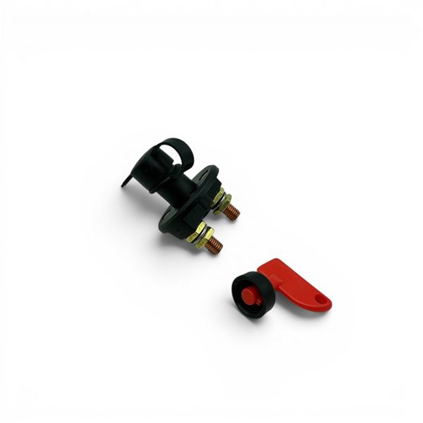 Battery Disconnect Switch with Key – Two Battery On-Off-On