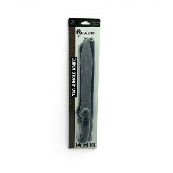 Reapr Tac Jungle Knife, 11" Fixed Blade with Ballistic Sheath, New