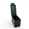Image 2 : Metal 50 Cal M1A1 Ammo Can, ODG, 11" X 7" X 6"