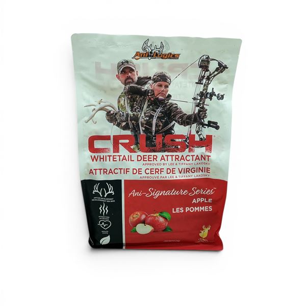 Ani Logics Signature Series 'Crush' Whitetail Deer Attractant, Apple, 5 Lb Bag