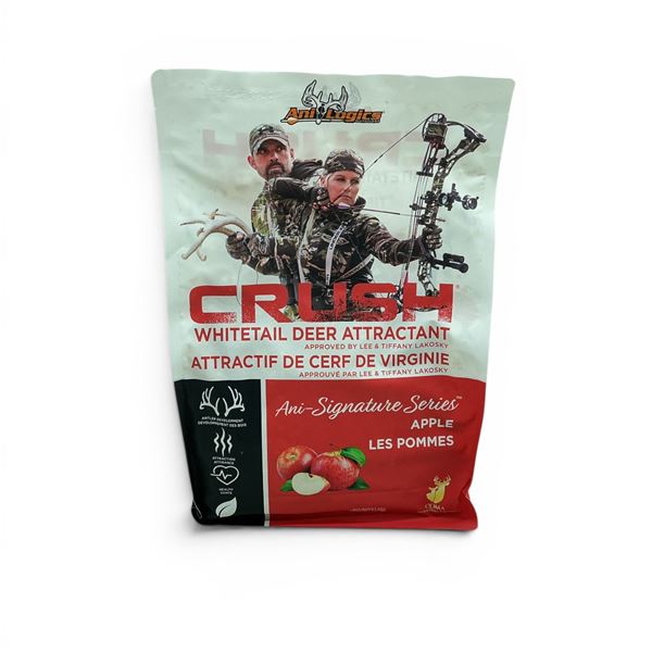 Ani Logics Signature Series 'Crush' Whitetail Deer Attractant, Apple, 5 Lb Bag