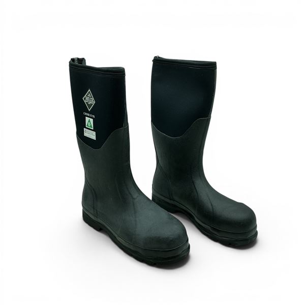 Muck Chore Grade 1 All Conditions Safety Work Boot, Men's Size 12, Women's Size 13, Black