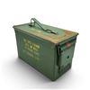 Image 1 : Metal M2A1 Ammo Can 11" X 7" X 6"