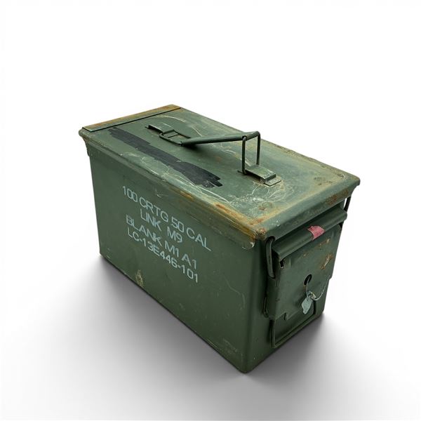 Metal M2A1 Ammo Can 11" X 7" X 6"