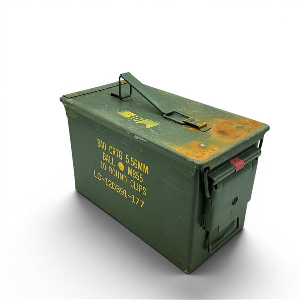 Metal M2A1 Ammo Can 11" X 7" X 6"