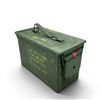 Image 1 : Metal M2A1 Ammo Can 11" X 7" X 6"