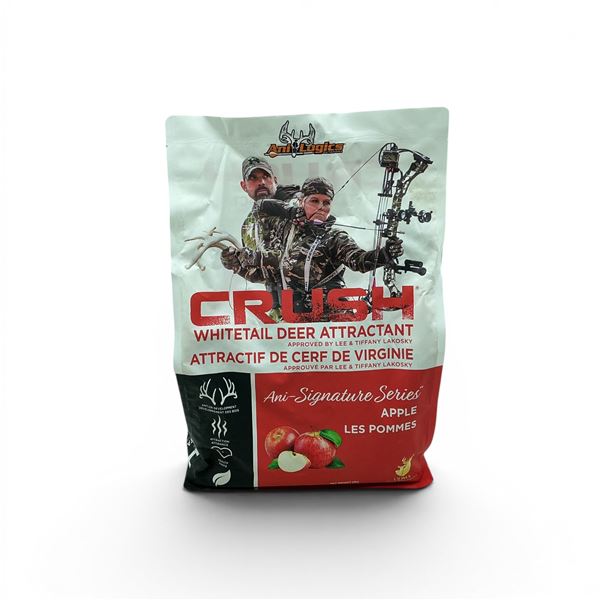 Ani Logics Signature Series 'Crush' Whitetail Deer Attractant, Apple, 5 Lb Bag