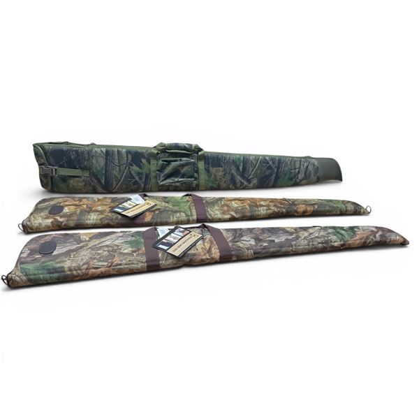 Assorted Gun Cases, Approx 50" in Camo X 3