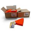 Image 1 : Hunter Specialties Triangle Bandanas in Hunter Orange, 12 Qty