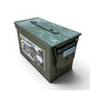 Image 1 : Metal Ammo Can, ODG 11" X 7" X 6"