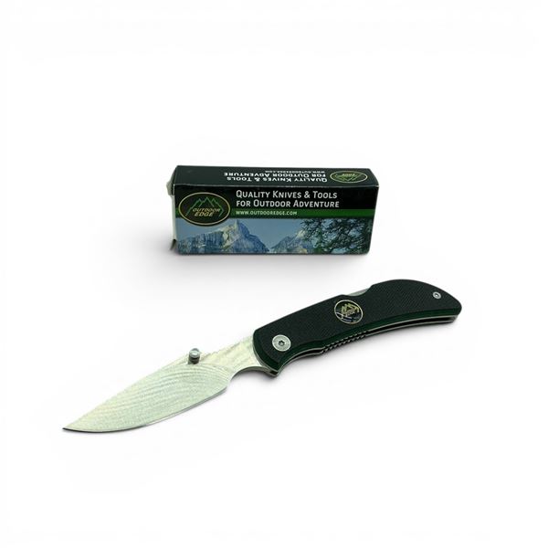 Outdoor Edge 2.5" Folding Blade Knife, New