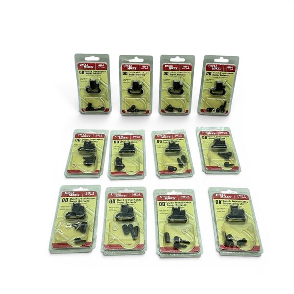 Uncle Mike's Quick Detachable Super Swivels for 1" Slings X 12 Qty