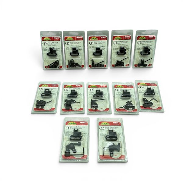 Parklands Quick Detachable Super Swivels Pair for 1" Slings X 12 Qty