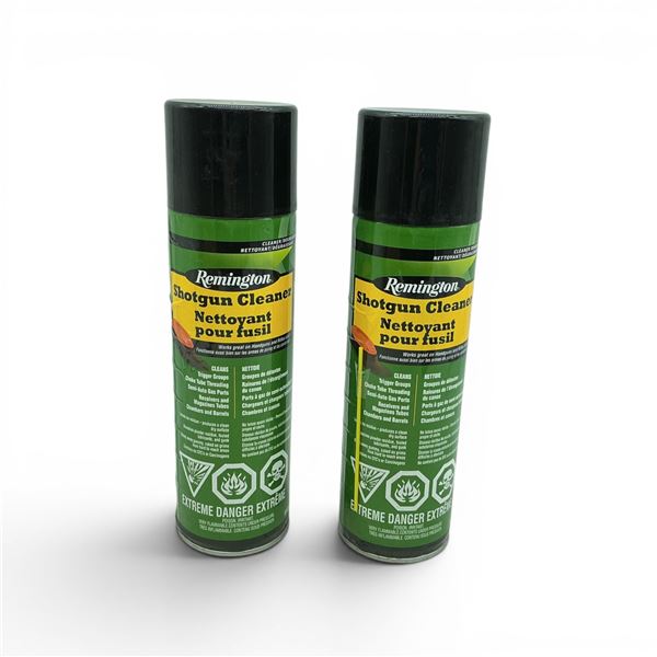 Remington Shotgun Cleaner Aerosol, 510 g X 2 Qty