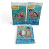Image 1 : Bestway 20" Small Beach Ball, Sweet Creature 22" Swim Tube, Fruitastic 9" x 6" Armbands, New