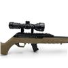 Image 7 : Derya TM22 Cadet Semi Auto Rifle .22LR 18" Threaded Barrel Tan Synthetic Stock With 3-9X40 Scope