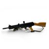 Image 2 : AK47 Krinkov Paintball Gun Wood Stock