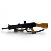 Image 2 : AK47 Krinkov Paintball Gun Wood Stock