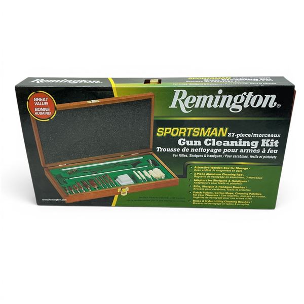 Remington Sportsman Universal Gun Cleaning Kit, 27 Pc