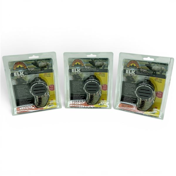 Bass Creek Ergo Game Call/ Training Device for Elk X 3