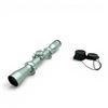 Image 2 : Simmons Blazer 4 X 32 mm Scope with Truplex Reticle, Silver with Rings