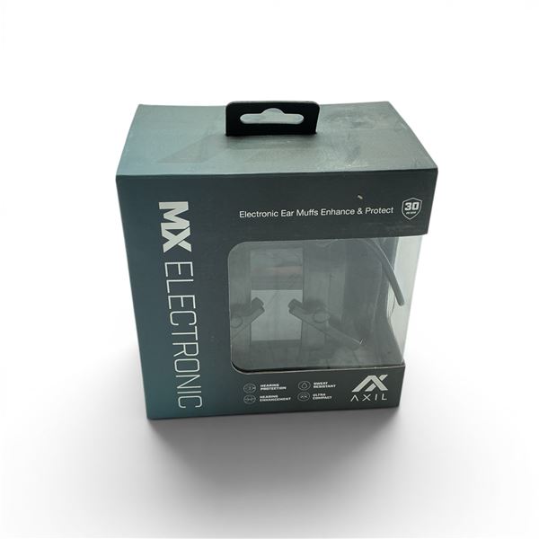 Axil MX Electronic 23 dB NRR Ear Muffs