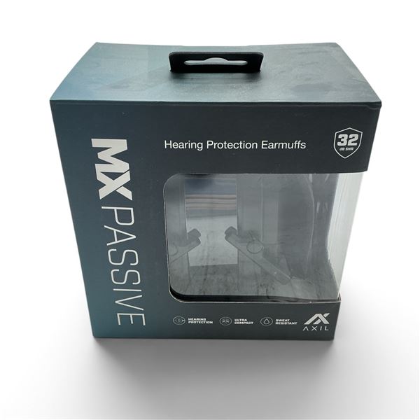 Axil MX Passive 32 dB NRR Ear Muffs