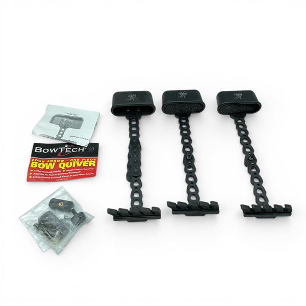 Bowtech 4 Arrow Bow Quivers X 3 Qty