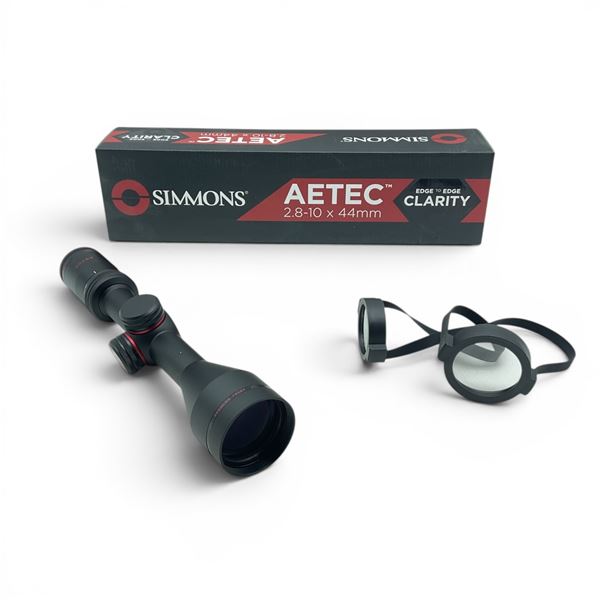 Simmons Aetec 2.8 - 10X 44 mm Rifle Scope with Truplex Reticle