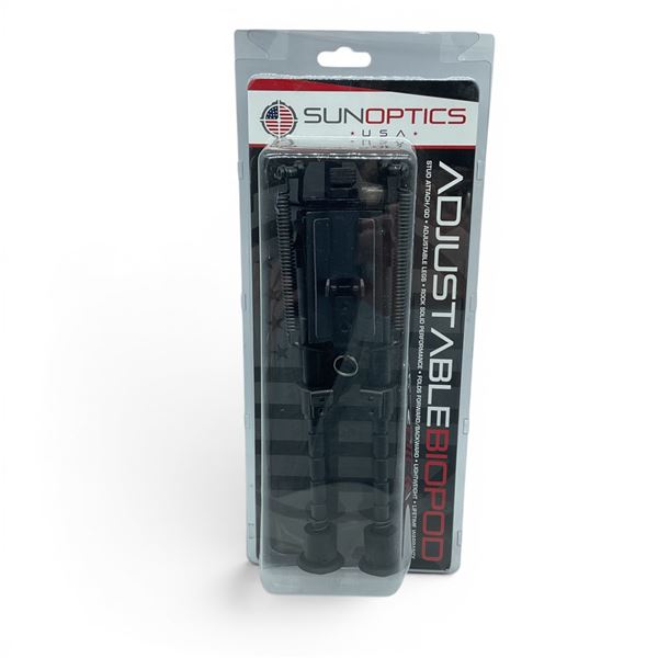 SunOptics Sling Swivel Mounted 9 - 13" Adjustable Bipod