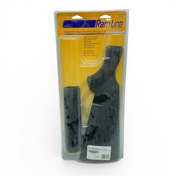 RamLine Replacement Synthetic Stock for Rem 7600/760, Black