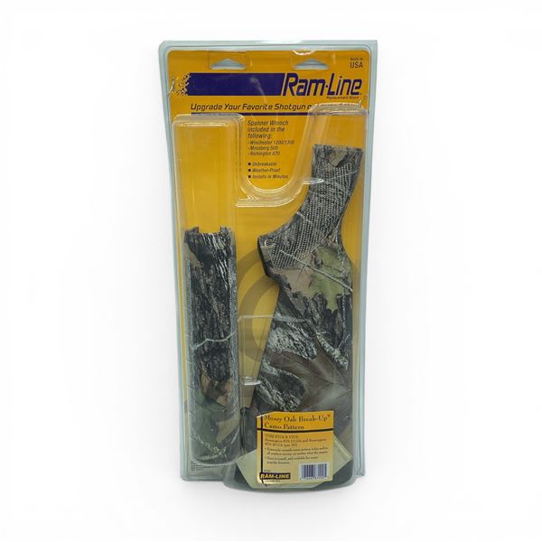 RamLine Replacement Synthetic Stock for 12 Ga and Pre '87 20 Ga Rem 870 in MOBU Camo