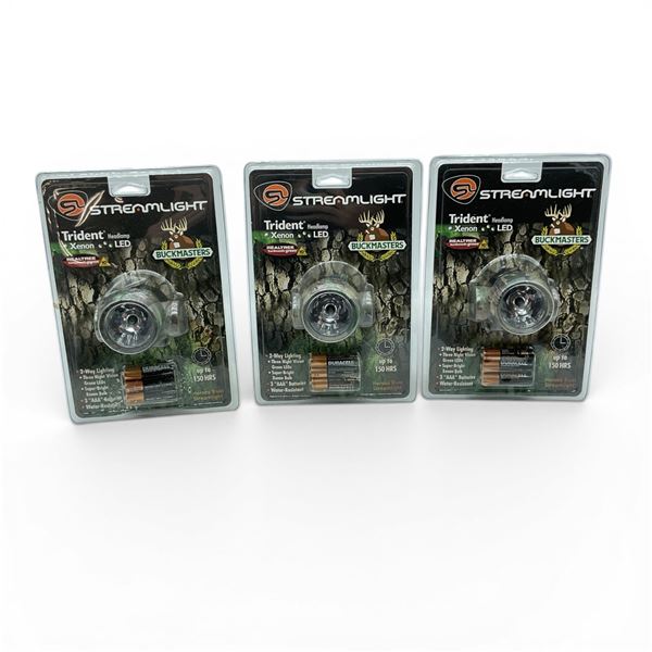 Streamlight BuckMasters Trident Xenon/ LED Headlamp X 2