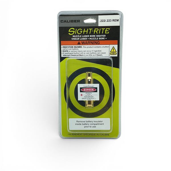 Sight-Rite 222/ 223 Rem Muzzle Laser Bore Sighter