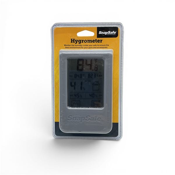 SnapSafe Indoor Hygrometer, New