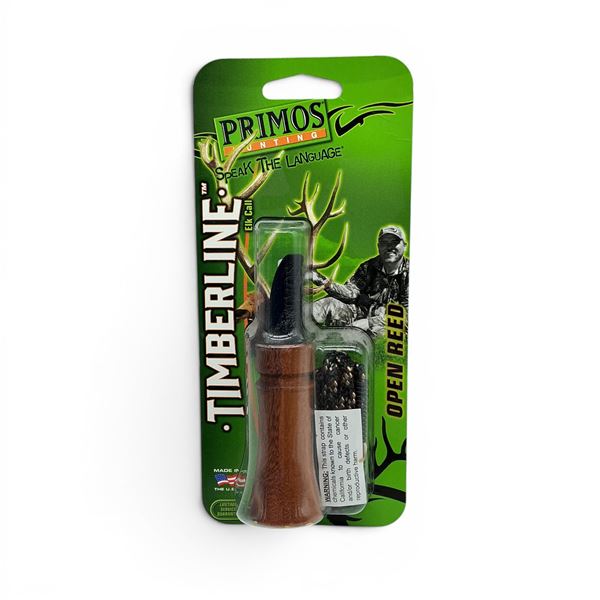 Primos Timberline Open Reed Wood Deer Call, New