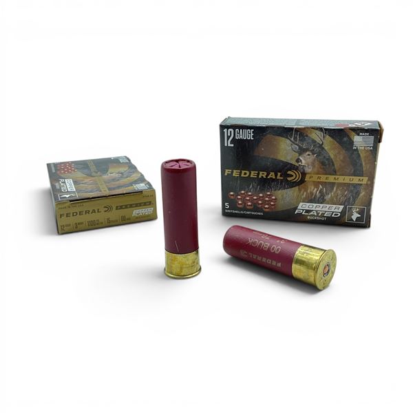 Federal Premium 12 Gauge 3" 00 Buck CP Buckshot Ammunition, 10 Rounds