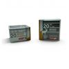 Image 1 : Aguila High Velocity 20 Gauge 2 3/4" #2B-3F Buckshot Ammunition, 50 Rounds