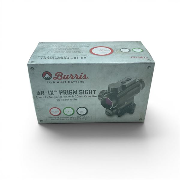 Bussis AR - 1X Prism Sight ( 1X Magnification) With Ballistic CQ - 1X Reticle