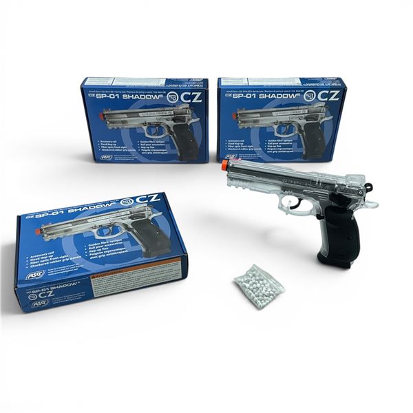 ASG CZ SP-01 Shadow Airsoft 6mm / BB Gun X3