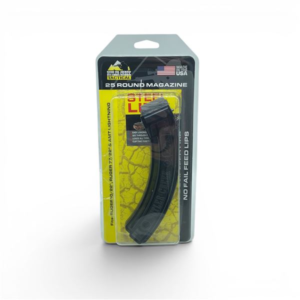Butler Creek Tactical 22 LR Ruger 77/22 and A Lighting Magazine, Pinned To 10 Rounds